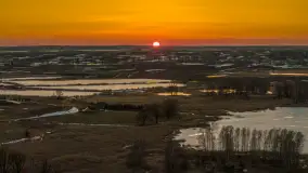 Przedwiośnie o zachodzie słońca nad jeziorem Kruklin, marzec 2026 r. - zdjęcie 25