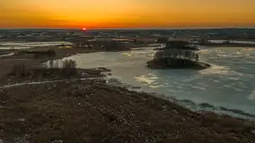 Przedwiośnie o zachodzie słońca nad jeziorem Kruklin, marzec 2026 r. - zdjęcie 40