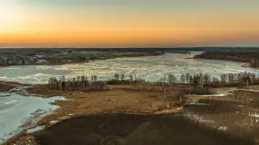 Przedwiośnie o zachodzie słońca nad jeziorem Kruklin, marzec 2026 r. - zdjęcie 44