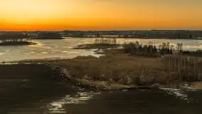 Przedwiośnie o zachodzie słońca nad jeziorem Kruklin, marzec 2026 r. - zdjęcie 30