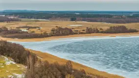 Jezioro Mamry i Święcajty z drona, marzec 2026 r. - zdjęcie 26