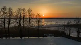 Jezioro Mamry i Święcajty z drona, marzec 2026 r. - zdjęcie 9