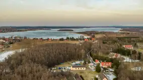 Jezioro Mamry i Święcajty z drona, marzec 2026 r. - zdjęcie 16