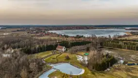 Jezioro Mamry i Święcajty z drona, marzec 2026 r. - zdjęcie 30