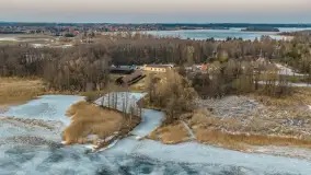 Jezioro Mamry i Święcajty z drona, marzec 2026 r. - zdjęcie 33