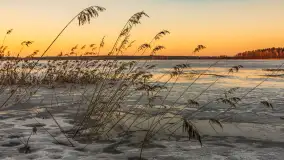 Zachód słońca nad jeziorem Kruklin, marzec 2026 r. - zdjęcie 18