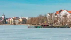 Przedwiośnie w Ełku, spacer w okolicach ulicy Zamkowej - zdjęcie 4