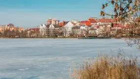 Przedwiośnie w Ełku, spacer w okolicach ulicy Zamkowej - zdjęcie 12