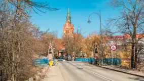 Przedwiośnie w Ełku, spacer w okolicach ulicy Zamkowej - zdjęcie 24