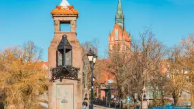 Przedwiośnie w Ełku, spacer w okolicach ulicy Zamkowej - zdjęcie 11