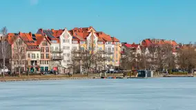 Przedwiośnie w Ełku, spacer w okolicach ulicy Zamkowej - zdjęcie 18