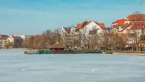 Przedwiośnie w Ełku, spacer w okolicach ulicy Zamkowej - zdjęcie 32