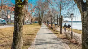 Przedwiośnie w Ełku, spacer w okolicach ulicy Zamkowej - zdjęcie 37