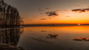 Zachód słońca nad Darginem, pierwszy dzień wiosny - zdjęcie 13