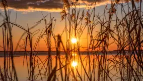 Zachód słońca nad Darginem, pierwszy dzień wiosny - zdjęcie 2