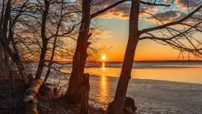 Zachód słońca nad Darginem, pierwszy dzień wiosny - zdjęcie 10