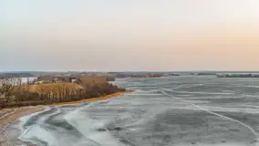 Niegocin, Bystry i Giżycko po zachodzie słońca, marzec 2026 r. - zdjęcie 16