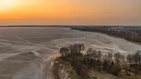 Niegocin, Bystry i Giżycko po zachodzie słońca, marzec 2026 r. - zdjęcie 15