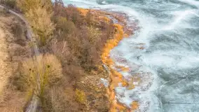 Niegocin, Bystry i Giżycko po zachodzie słońca, marzec 2026 r. - zdjęcie 27