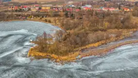 Niegocin, Bystry i Giżycko po zachodzie słońca, marzec 2026 r. - zdjęcie 25