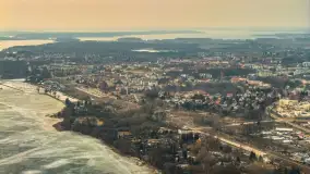 Niegocin, Bystry i Giżycko po zachodzie słońca, marzec 2026 r. - zdjęcie 24