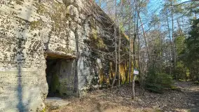 Polowa kwatera Himmlera - marcowy spacer po ruinach - zdjęcie 19