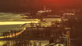 Wiosenny zachód słońca nad Giżyckiem i Ekomariną - zdjęcie 35