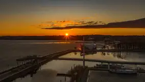 Wiosenny zachód słońca nad Giżyckiem i Ekomariną - zdjęcie 10