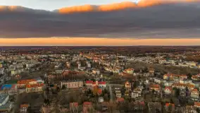 Wiosenny zachód słońca nad Giżyckiem i Ekomariną - zdjęcie 5