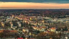 Wiosenny zachód słońca nad Giżyckiem i Ekomariną - zdjęcie 8