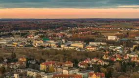 Wiosenny zachód słońca nad Giżyckiem i Ekomariną - zdjęcie 32