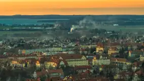 Wiosenny zachód słońca nad Giżyckiem i Ekomariną - zdjęcie 21