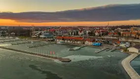 Wiosenny zachód słońca nad Giżyckiem i Ekomariną - zdjęcie 19