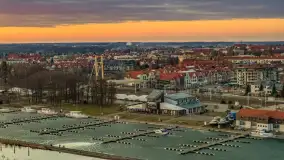 Wiosenny zachód słońca nad Giżyckiem i Ekomariną - zdjęcie 28