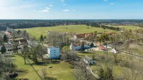 Port i wieś Popielno na wiosennych kadrach z drona, kwiecień 2026 r. - zdjęcie 6