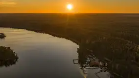 Zachód słońca nad jeziorem Nidzkie, Ruciane-Nida i Pod Dębem, kwiecień 2026 r. - zdjęcie 17