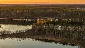 Zachód słońca nad jeziorem Nidzkie, Ruciane-Nida i Pod Dębem, kwiecień 2026 r. - zdjęcie 29