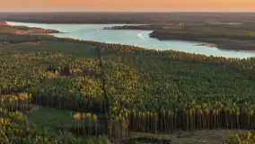 Zachód słońca nad jeziorem Nidzkie, Ruciane-Nida i Pod Dębem, kwiecień 2026 r. - zdjęcie 42