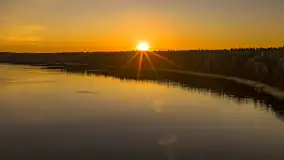 Zachód słońca nad jeziorem Nidzkie, Ruciane-Nida i Pod Dębem, kwiecień 2026 r. - zdjęcie 28