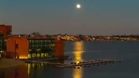 Końcówka dnia w Mikołajkach z drona, kwiecień 2026 r. - zdjęcie 39