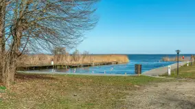 Wiosenna wersja portu w Popielnie, jezioro Śniardwy - zdjęcie 1