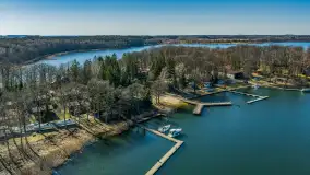 Port Łabędzi Ostrów i Sailor z wiosennego lotu ptaka, kwiecień 2026 r. - zdjęcie 2