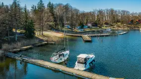 Port Łabędzi Ostrów i Sailor z wiosennego lotu ptaka, kwiecień 2026 r. - zdjęcie 13