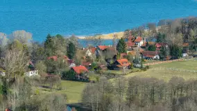 Wiosenne Śniardwy i Niedźwiedzi Róg z lotu ptaka, kwiecień 2026 r. - zdjęcie 28