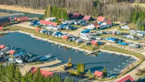 Wiosenne Śniardwy i Niedźwiedzi Róg z lotu ptaka, kwiecień 2026 r. - zdjęcie 48