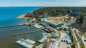 Wilkasy i Niegocin z drona, kwiecień 2026 r.