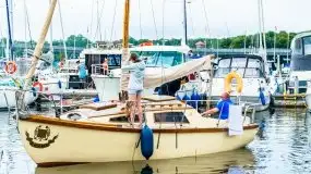 Oldtimery na wodzie w Giżycku: koncert, regaty i parada - zdjęcie 10