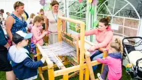 Kiermasz i muzealna zabawa z sękaczem w roli głównej  - zdjęcie 29