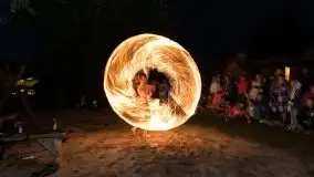 Zdjęcia: Ognisty pokaz ruchu i ognia w Tle dla Mew - zdjęcie 34