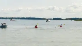 Zdjęcia: Wypłynęli po rekord świata! Czy uda im się przepłynąć 170 km wpław?  - zdjęcie 3